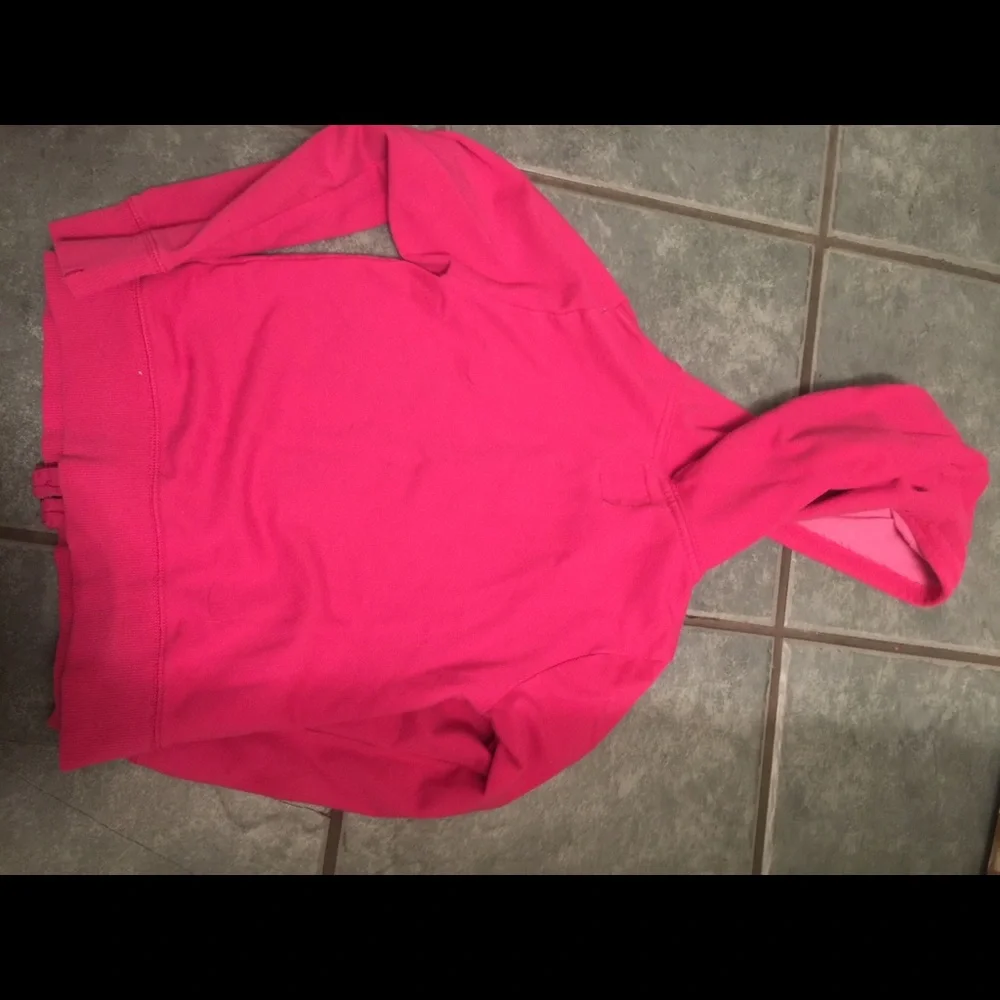 Gap Logo Pink Hoodie Sweatshirt Sz S (6/7)